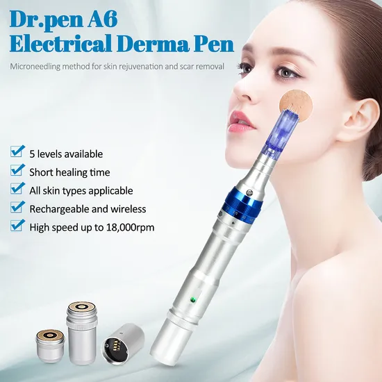 Stylo Derma sans fil Dr Pen Puissant Ultima A6 Microneedle Dermapen Meso Rechargeable Dr Pen