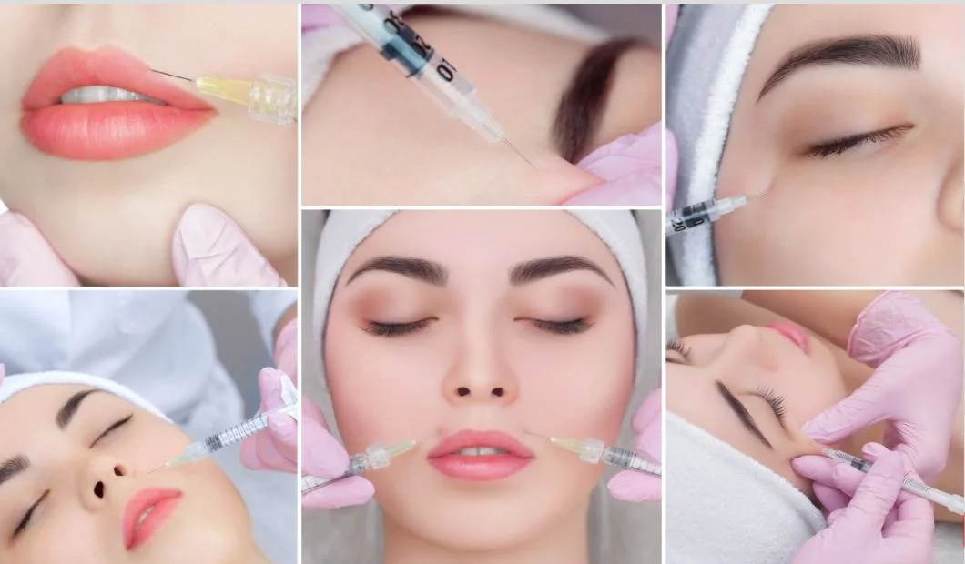 Cross-Linked Hyaluronic Acid Skin Care for Plastic Surgery Injectable Dermal Filler